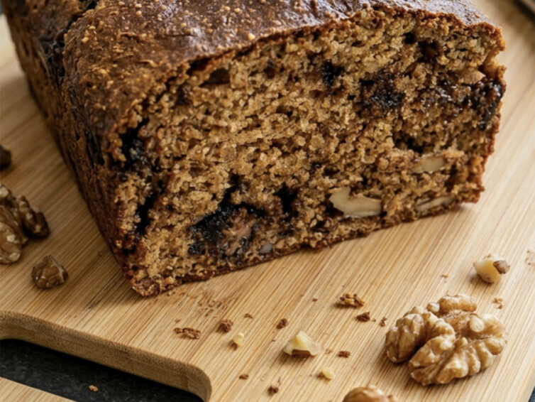 Szybki chlebek bananowy