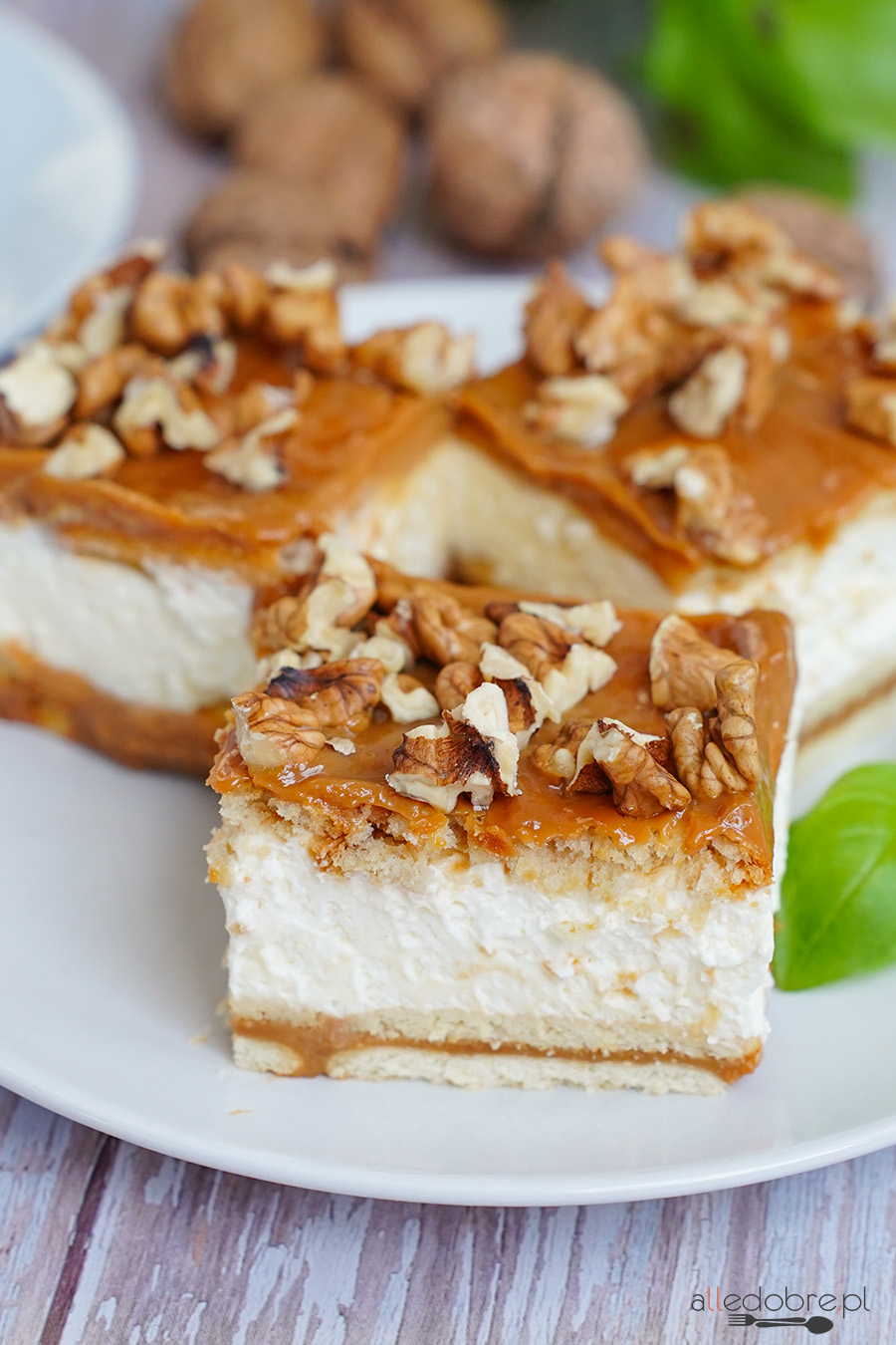 Ciasto krówkowe na herbatnikach przepis