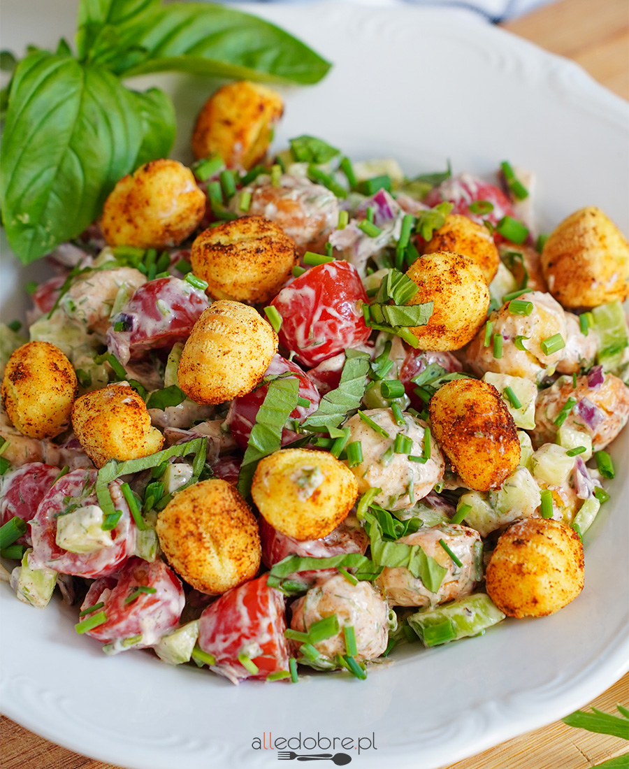 Przepis na sałatkę z gnocchi