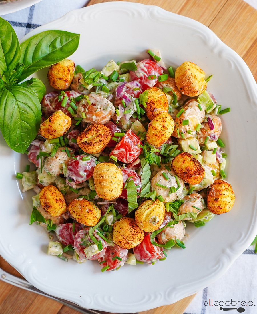 Sałatka z gnocchi przepis