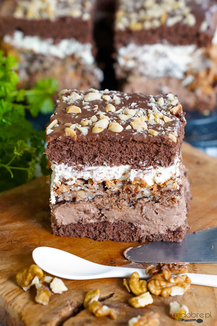 przepis na ciasto z knoppersami