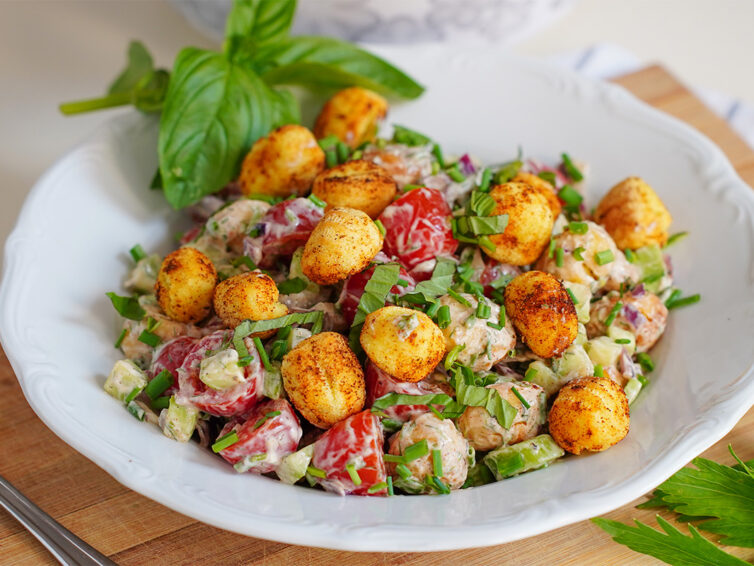 Sałatka z gnocchi