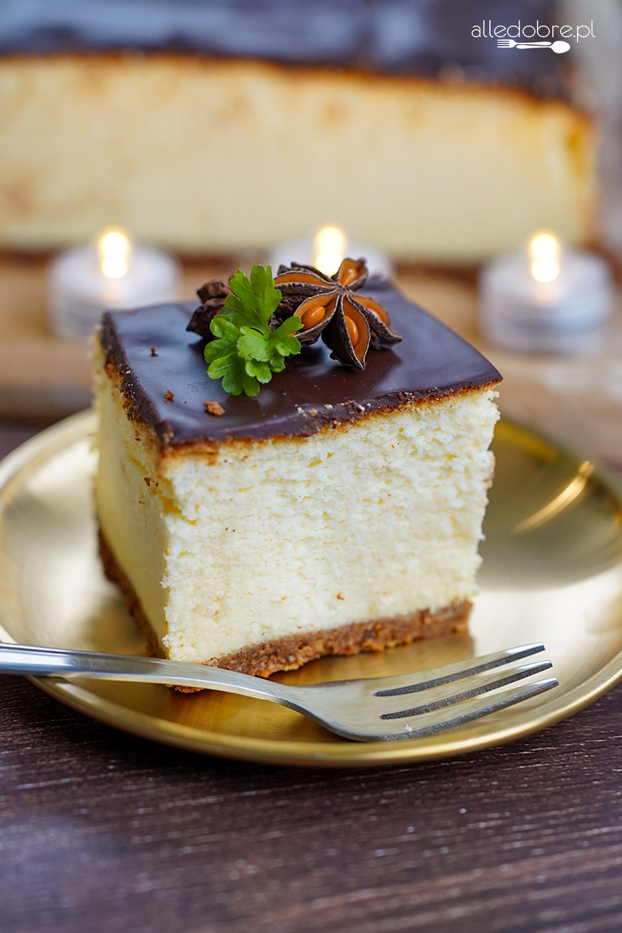 sernik piernikowy przepis