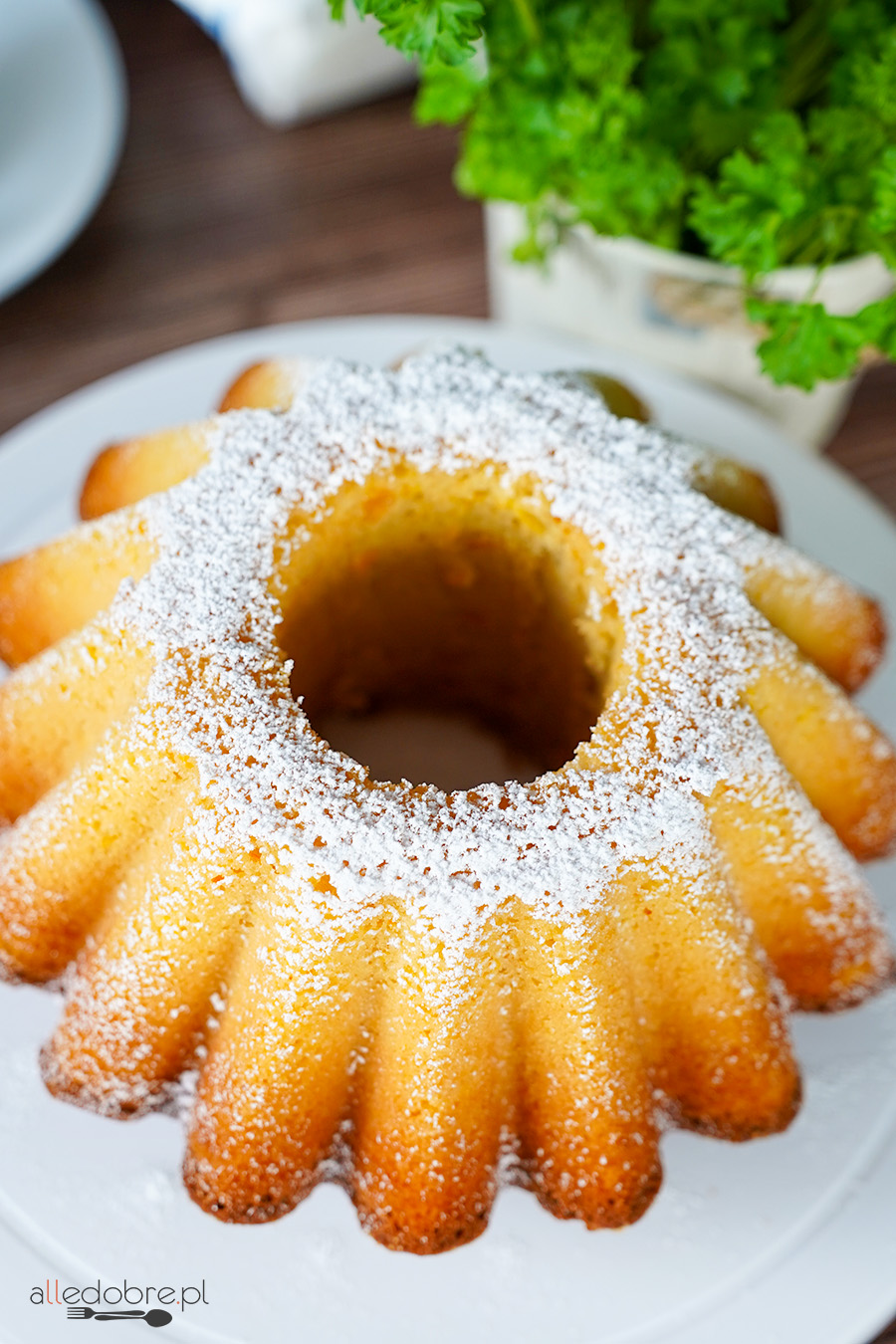 wielkanocna babka z pomarańczą